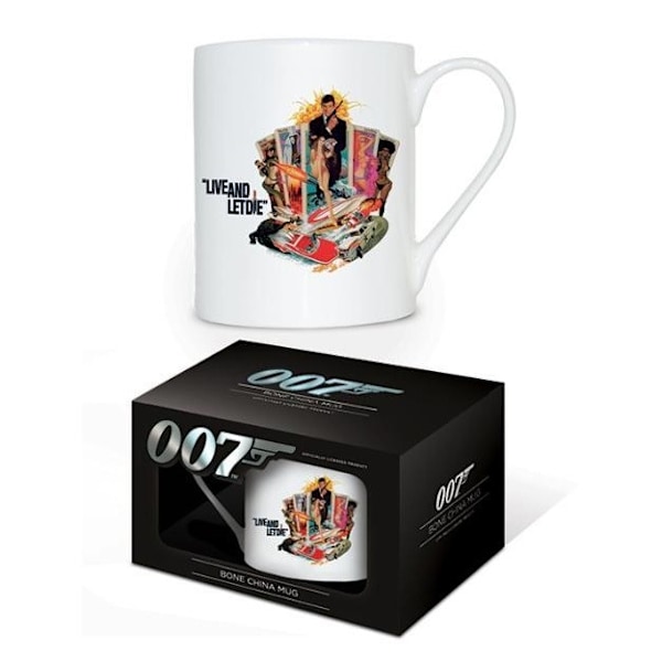 James Bond Live And Let Die Mug En Storlek Vit White One Size