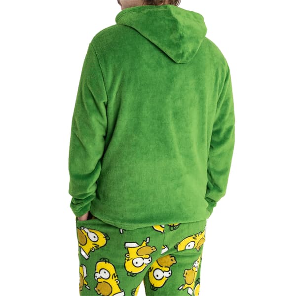 The Simpsons Herr Homer Simpson Lång Pyjamas Set M Grön Green M