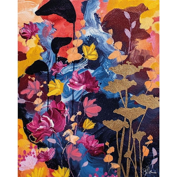 Susan Nethercote Golden Hour 7 Canvas Print 50cm x 40cm Multico Multicoloured 50cm x 40cm