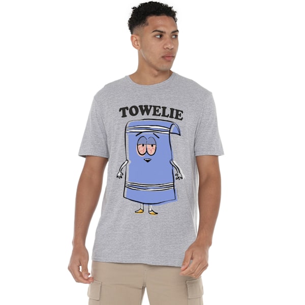South Park Herr Towelie Heather T-Shirt M Sportgrå Sports Grey M