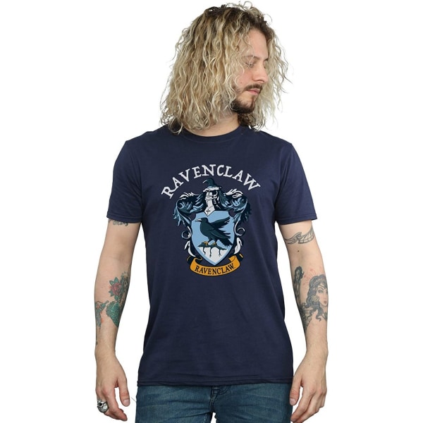 Harry Potter Pojkar Ravenclaw Bomull T-shirt 9-11 År Marinblå Navy Blue 9-11 Years
