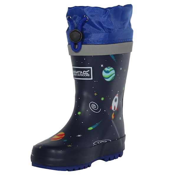 Regatta Barn/Barn Peppa Pig Space Wellington Boots 11 UK C Navy 11 UK Child