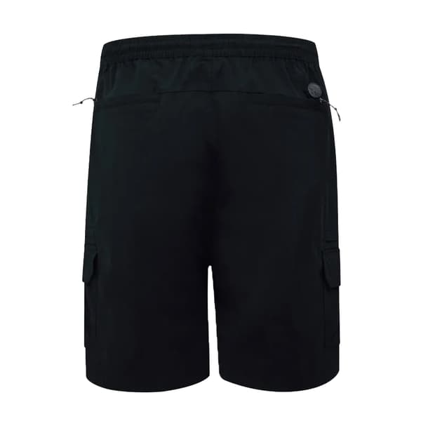 Duke Herr Thomas D555 Stretch Shorts med elastisk midja i stor storlek Black XXL