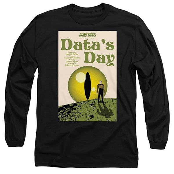 Star Trek Unisex Vuxen The Next Generation Säsong 4 Avsnitt 11 Black L