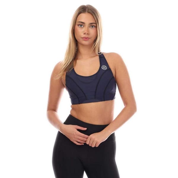Skins Dam Series-3 Sport-BH S Marinblå Navy S