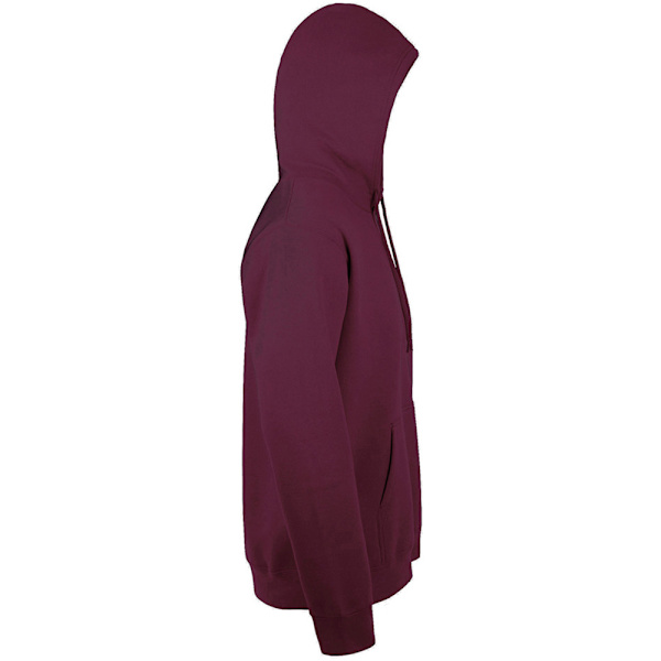 SOLS Snake Unisex Hoodie / Huvtröja XXL Burgundy Burgundy XXL