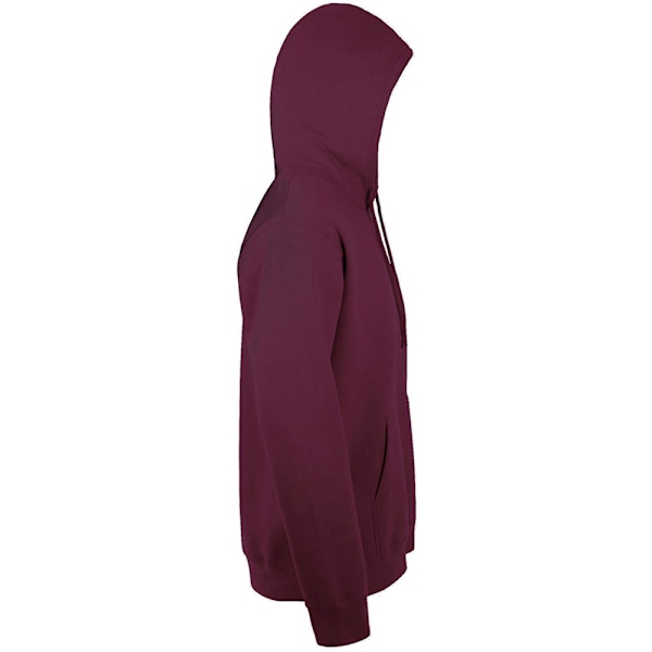 SOLS Snake Unisex Huvtröja / Hoodie S Burgundy Burgundy S