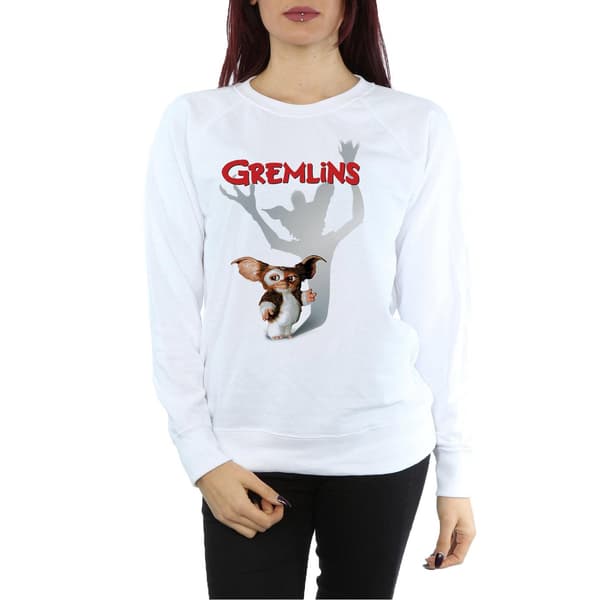 Gremlins Dam/Dam Gizmo Shadow Sweatshirt S Vit White S