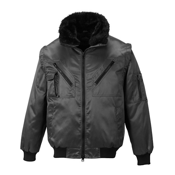 Portwest Herr Pilotjacka L Svart Black L
