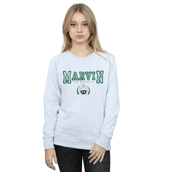 Looney Tunes Dam/Damer Marvin The Martian Sweatshirt XL Spo Sports Grey XL