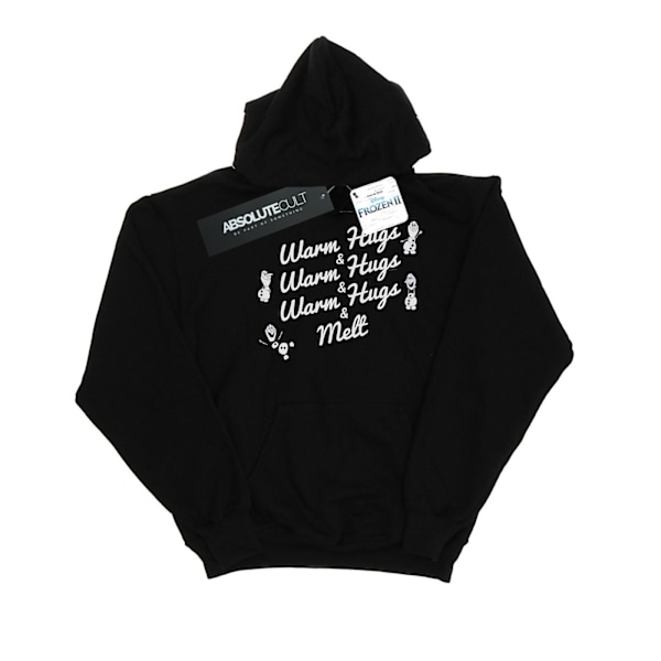 Disney Girls Frozen 2 Olaf Varm Kramar Och Smält Hoodie 5-6 År Black 5-6 Years