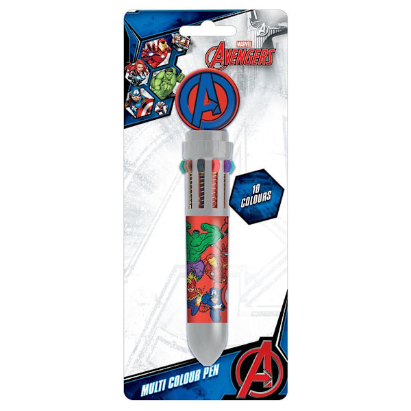 Avengers Hero Club Flerfärgad Penna En Storlek Flerfärgad Multicoloured One Size