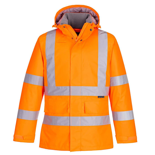 Portwest Hi-Vis vinterjacka för män 4XL orange Orange 4XL