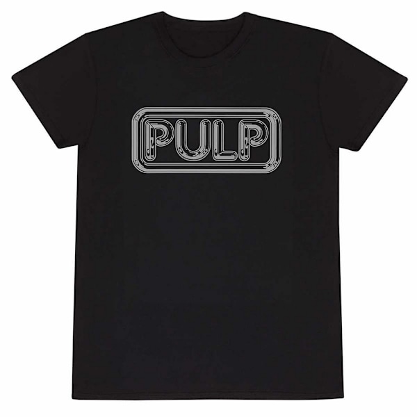 Pulp Unisex Vuxen Different Class Logotyp T-shirt S Svart Black S