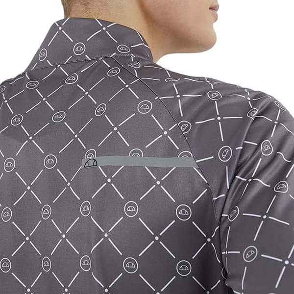 Ellesse Chieso Halv Dragkedja Avslappnad Passform Golf Fleecetröja för Herr L Grå Grey L