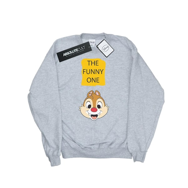 Disney Herr Chip N Dale The Funny One Sweatshirt 3XL Sports Grå Sports Grey 3XL