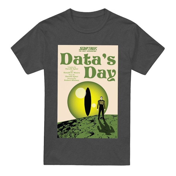 Star Trek Unisex Vuxen The Next Generation Säsong 4 Avsnitt 11 Charcoal XXL