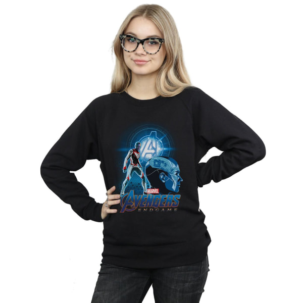 Marvel Womens/Ladies Avengers Endgame Nebula Team Suit Sweatshi Black S