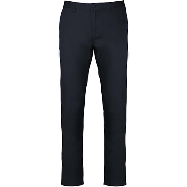 Kariban Herr Chino Byxor S Mörk Marinblå Dark Navy S