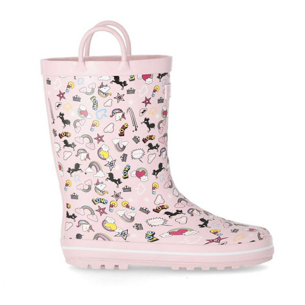 Trespass Barn/Barn Starryton Wellingtonstövlar 3 UK Rosa Pink 3 UK
