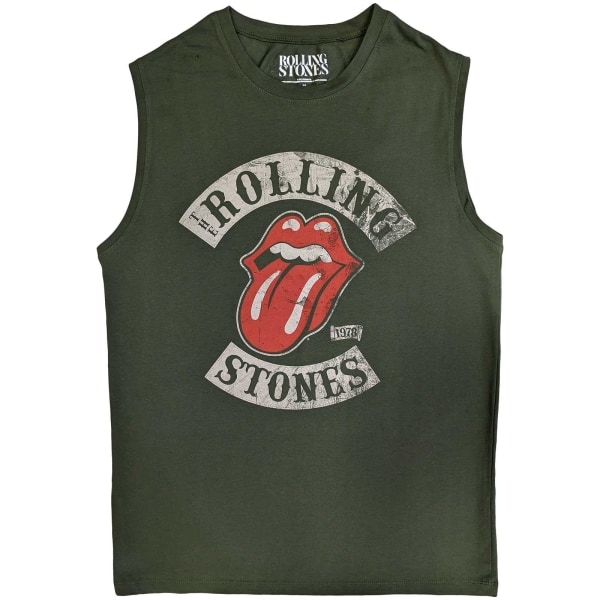 The Rolling Stones Unisex Adult Tour ´78 Cotton Linne XXL Gr Green XXL