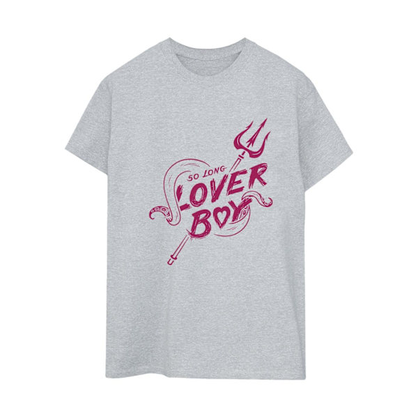 Disney Dam/Damer Skurkar Ursula Lover Boy Bomull Boyfriend Sports Grey M