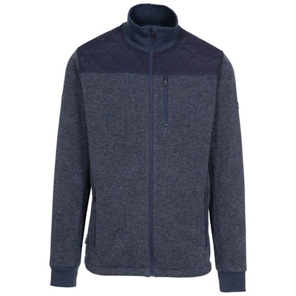 Trespass Farlowton Fleecejacka S Marin/Grå Melange Navy/Grey Melange S