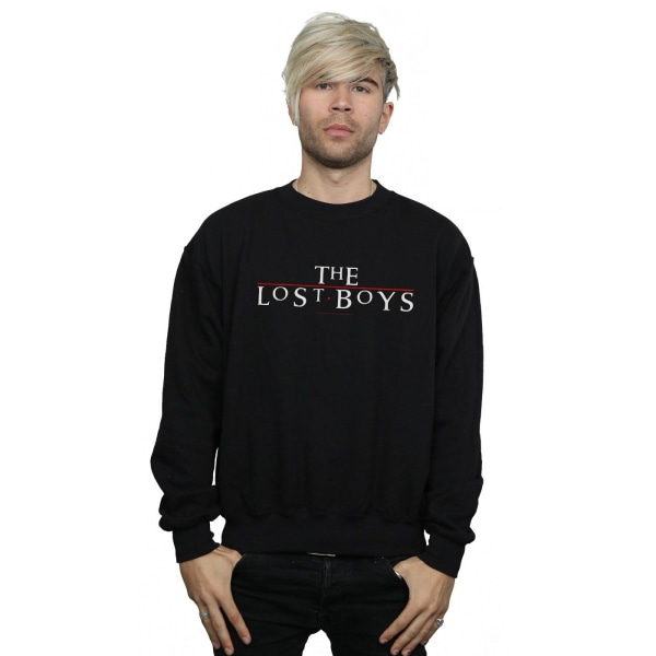 The Lost Boys Herr Text Logo Sweatshirt XXL Svart Black XXL