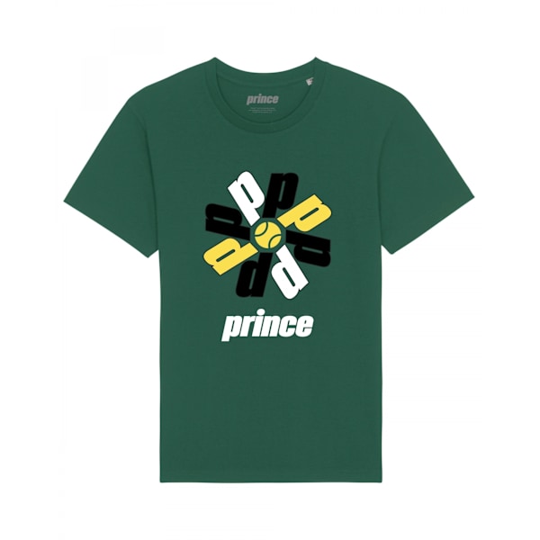 Prince Unisex Topspin T-shirt XL Mörkgrön Dark Green XL