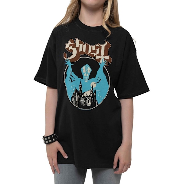 Ghost Barn/Barn Opus Eponymous T-shirt 7-8 år Svart Black 7-8 Years