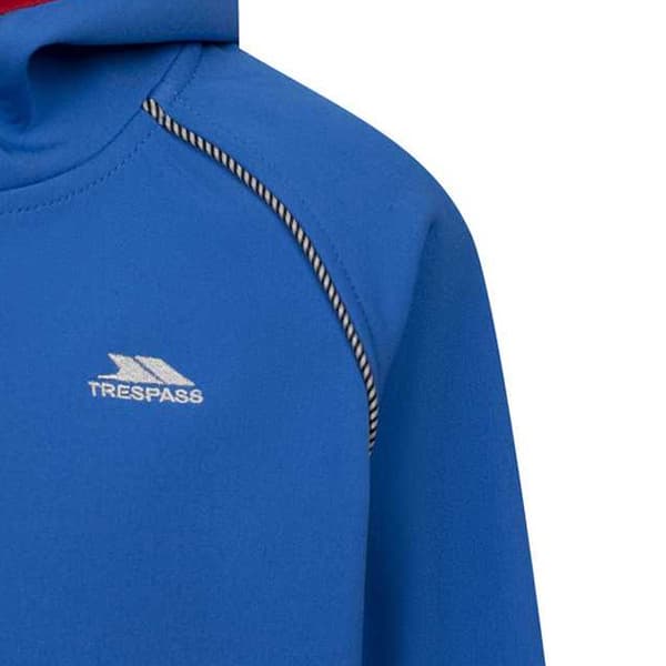 Trespass Barn/Kids Belmoon Soft Shell Jacka 5-6 År Blå Blue 5-6 Years