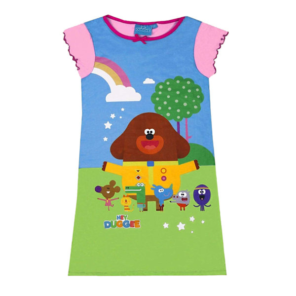 Hey Duggee Flickor Ekorrklubb Nattlinne 3-4 År Flerfärgad Multicoloured 3-4 Years
