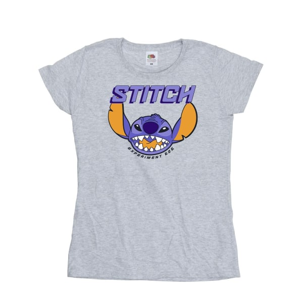 Disney Lilo och Stitch Lilo T-shirt i bomull för damer/damer XL S Sports Grey XL
