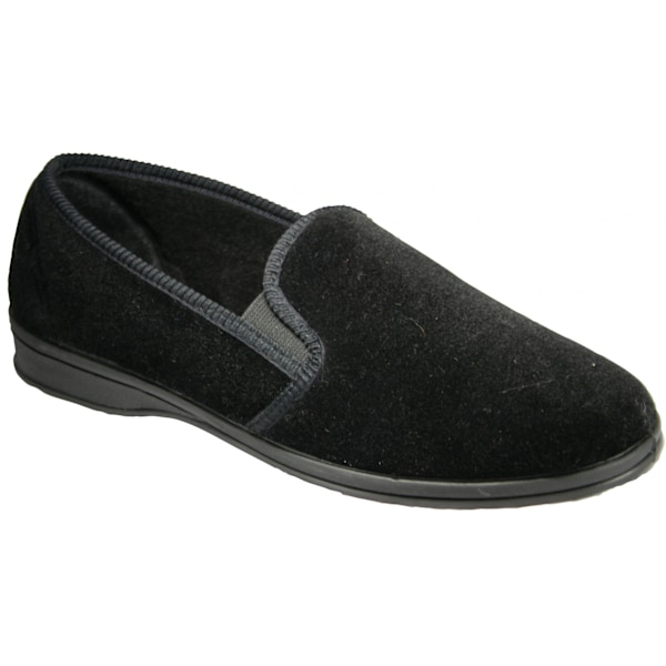 Mirak Shepton Slip-On Slipper / Herrtofflor / Klassiska Tofflor Black 13 UK