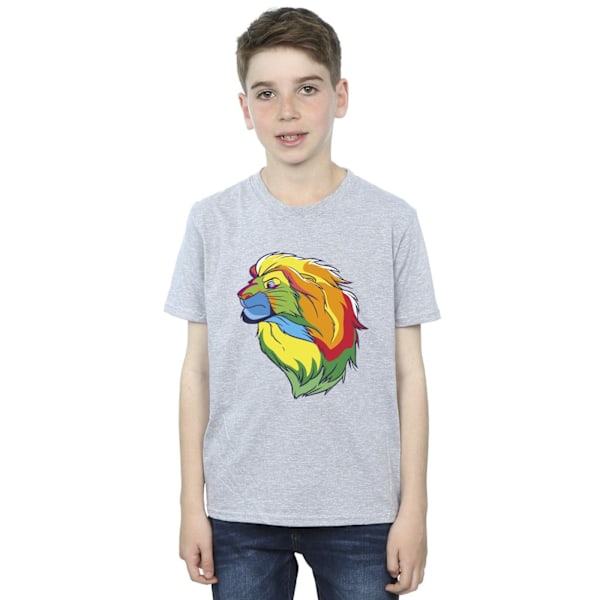 Disney Boys The Lion King Colours T-shirt 12-13 år Sports Grå Sports Grey 12-13 Years