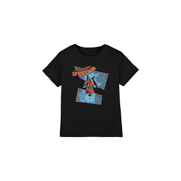 Spider-Man Barn/Barn Spidey Senses Tingling T-Shirt 7-8 År Black 7-8 Years