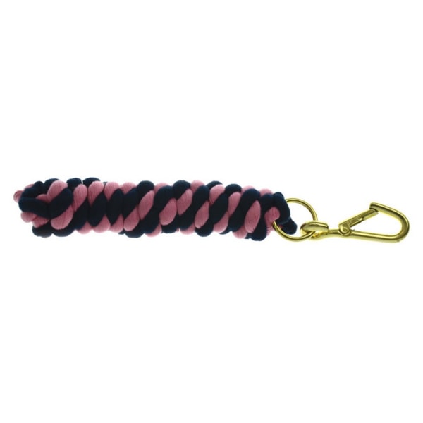 Hy Two Tone Twisted Lead Rope 2,2 meter Marin/Rosa Navy/Pink 2.2 metres