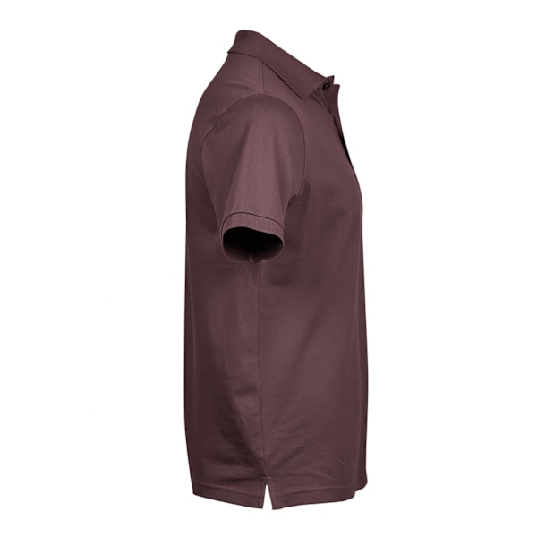 Tee Jays herrlyxig stretch kortärmad poloskjorta S druva Grape S