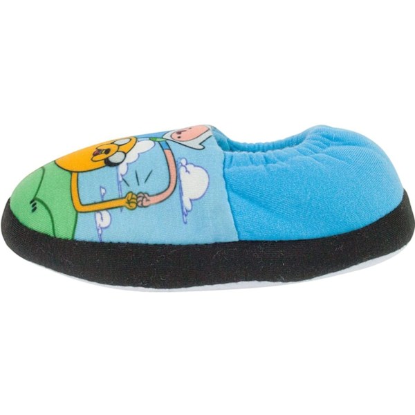 Adventure Time Pojkar Jake Och Finn Tofflor 1 UK Blå/Svart Blue/Black 1 UK