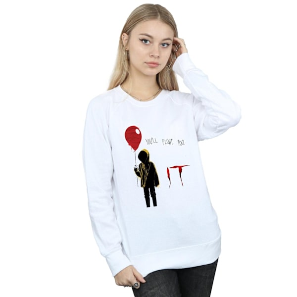 It Dam/Kvinnor Georgie Float Sweatshirt M Vit White M