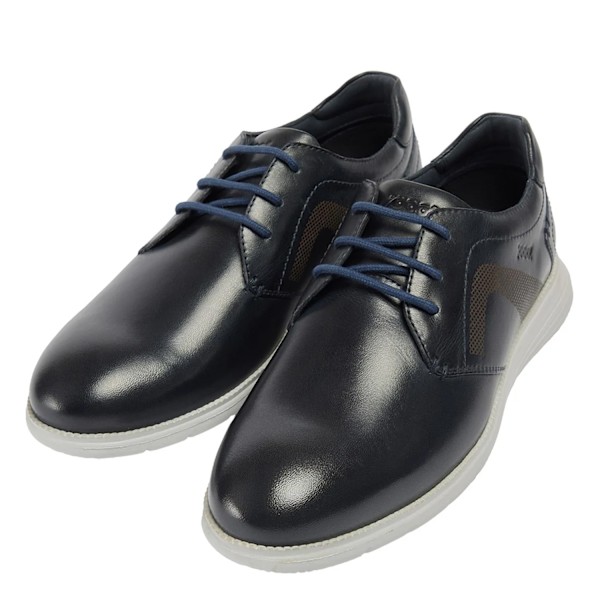 POD Aston Läder Casual Skor Herr 9 UK Navy Navy 9 UK