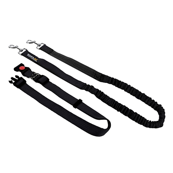 Regatta Hands Jogging Koppelleine One Size Svart Black One Size