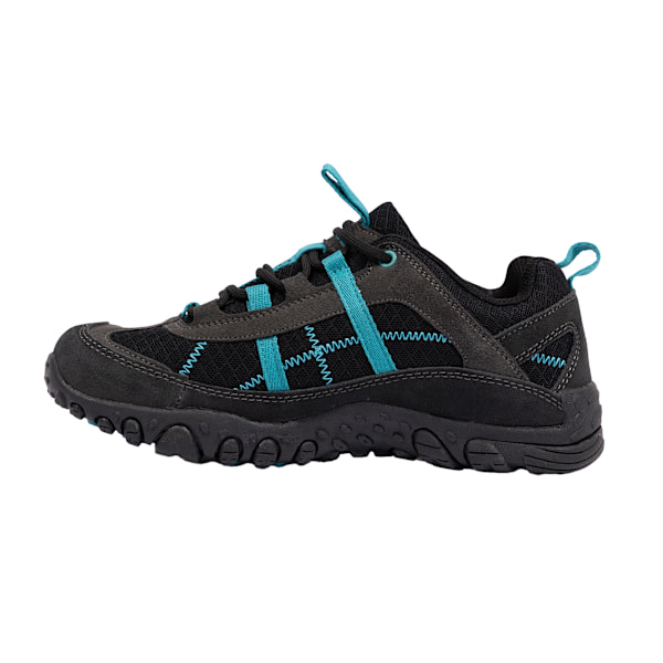 Trespass Womens/Ladies Fell Lätta Vandringsskor 8 UK Char Charcoal/Teal 8 UK