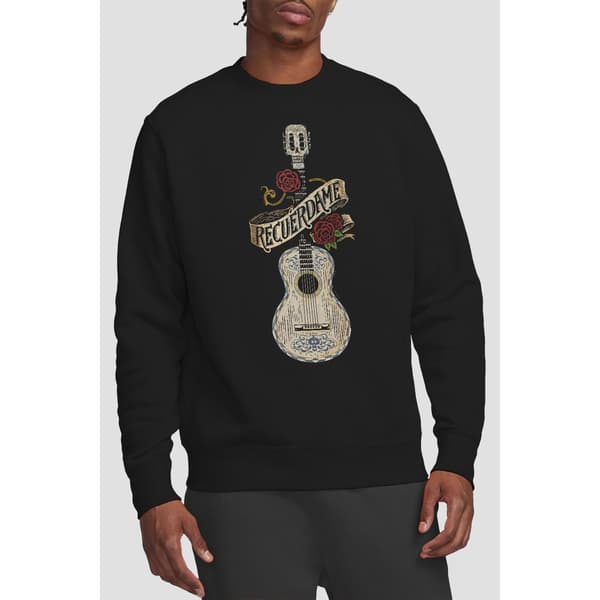 Coco Unisex Vuxen Recuerdame Berömd Gitarr Ernesto Sweatshirt L Black L