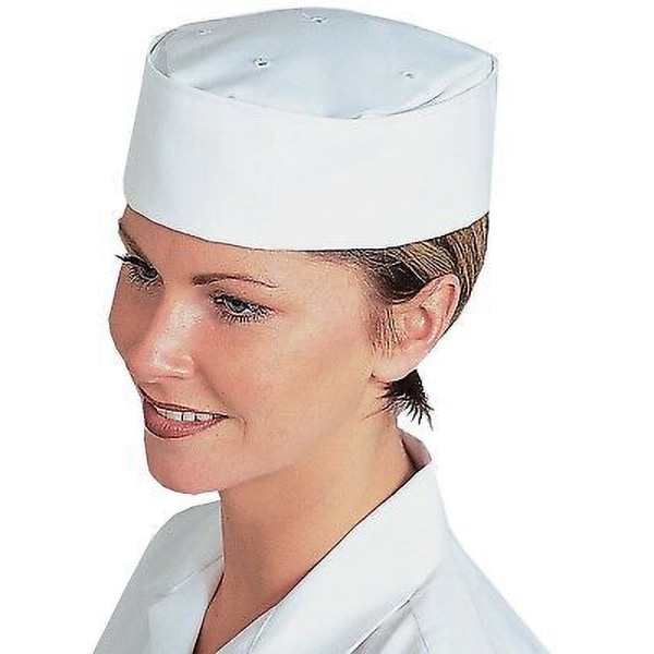 Dennys Dam/Dam Vit Skull Cap / Chefswear Caps & Hats XL White XL