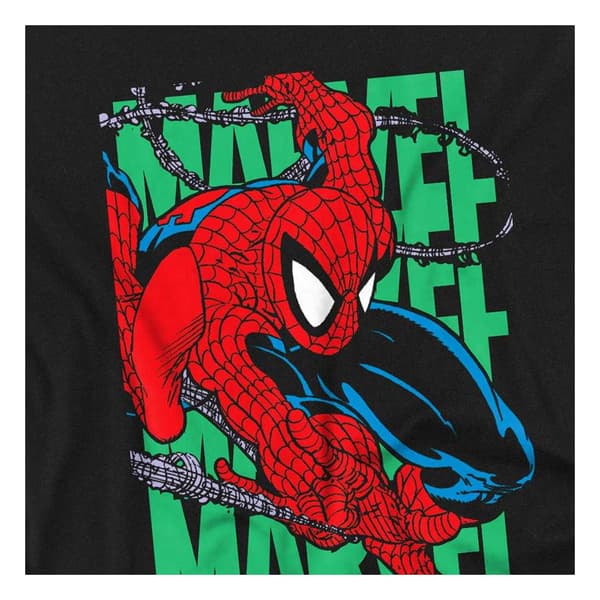 Spider-Man Barn/Barn Väggklättrande Tröja 7-8 År Svart Black 7-8 Years