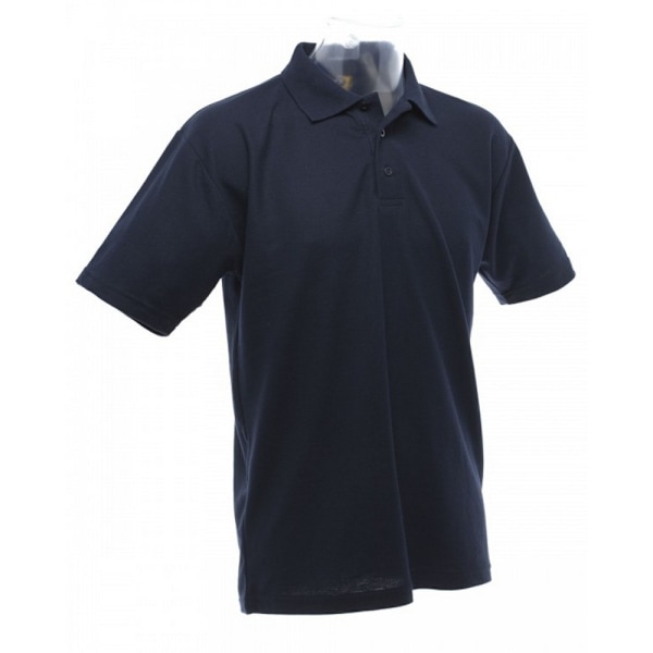 UCC 50/50 Herr Pique Kortärmad Polotröja L Marinblå Navy Blue L