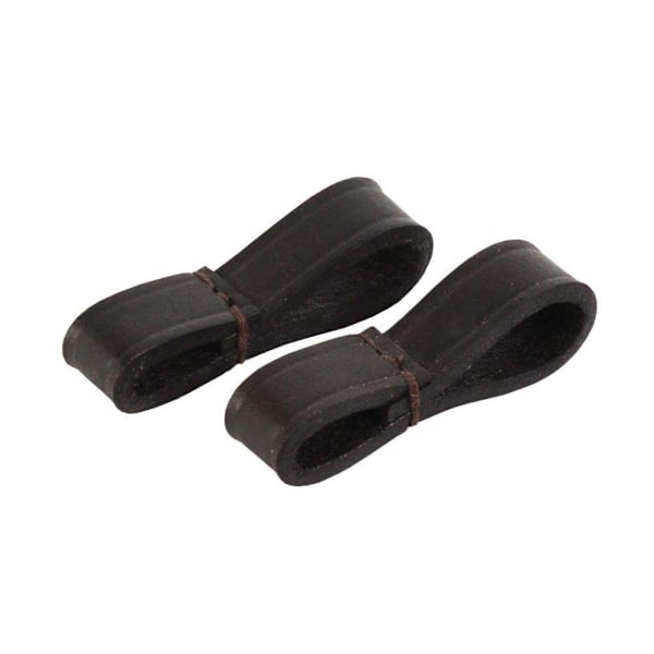 Kincade Fulmer Läder Hästbettsskydd (2-pack) One Size Bla Black One Size