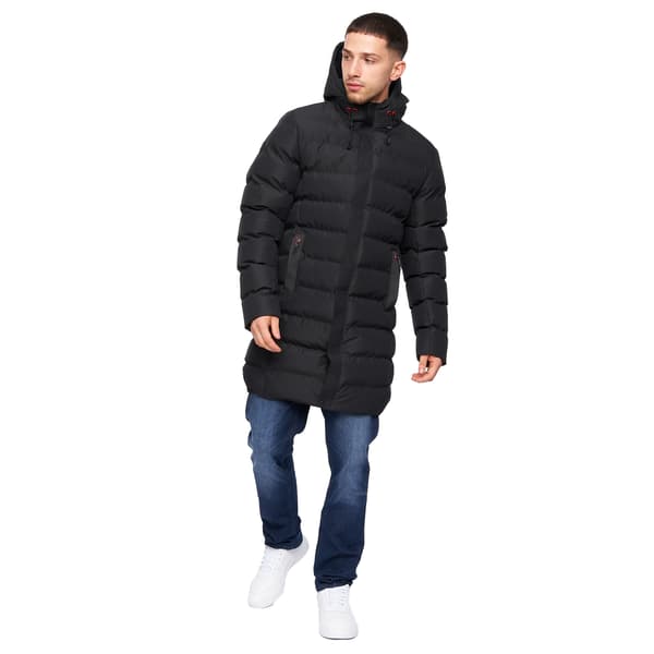 Crosshatch Herr Longkamp Jacka L Svart Black L
