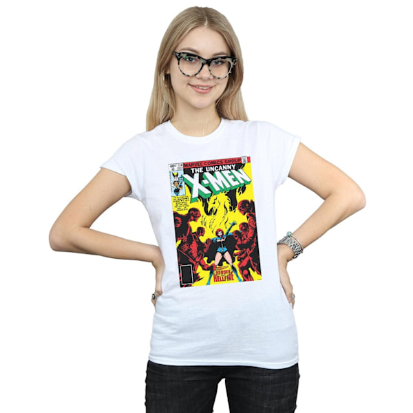 Marvel Dam/Kvinnor X-Men Phoenix Black Queen Bomull T-shirt M White M